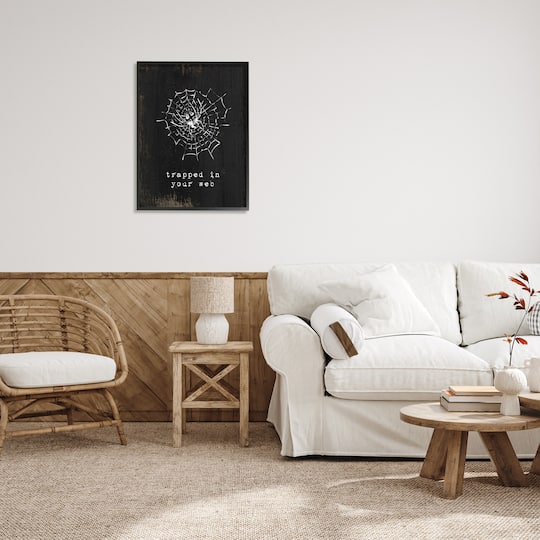 Stupell Industries Trapped In Your Web Spider Framed Giclee Art
